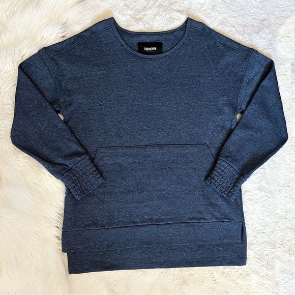 Unknown New York Ataraxy Denim Knit Crewneck - Picture 1 of 6
